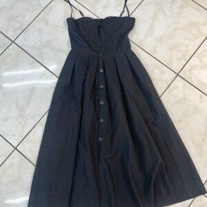 AEL Amy Enjoy Life Button Midi Dress